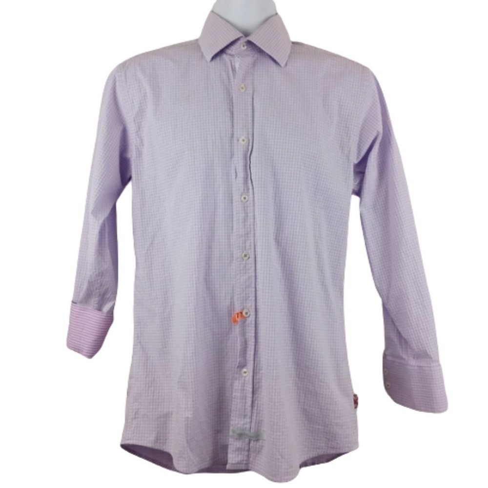 English Laundry 15-32/33 Dress Shirt L/S Flip Cuff